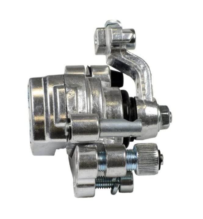 Precision Auto Products Disc Brake Caliper Assembly for Razor - Premium Replacement Brake Caliper for Razor MX500, MX650 Dirt Rocket, McGrath SX500 and Dirt Quad - Front or Rear Wheel with Flame Disc Brake Rotor Calipers - Image 1